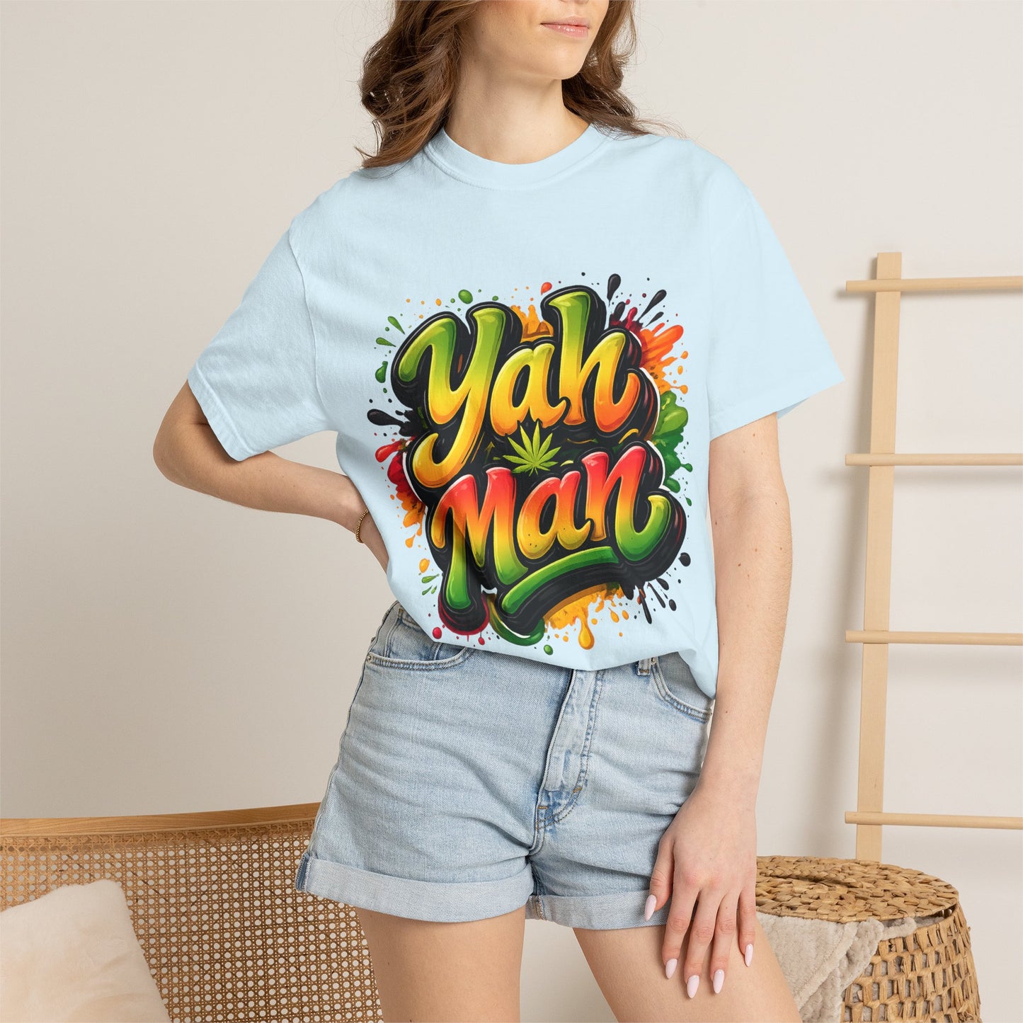 Yah Man T-Shirt - Rasta Vibes