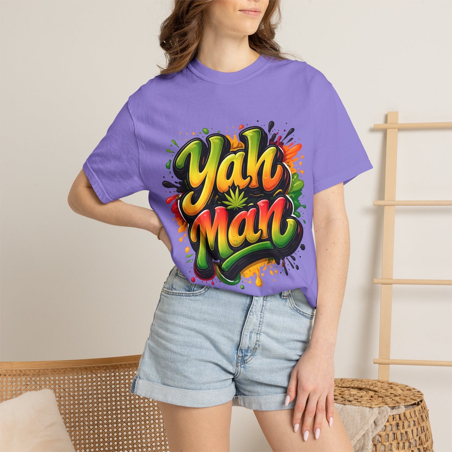 Yah Man T-Shirt - Rasta Vibes