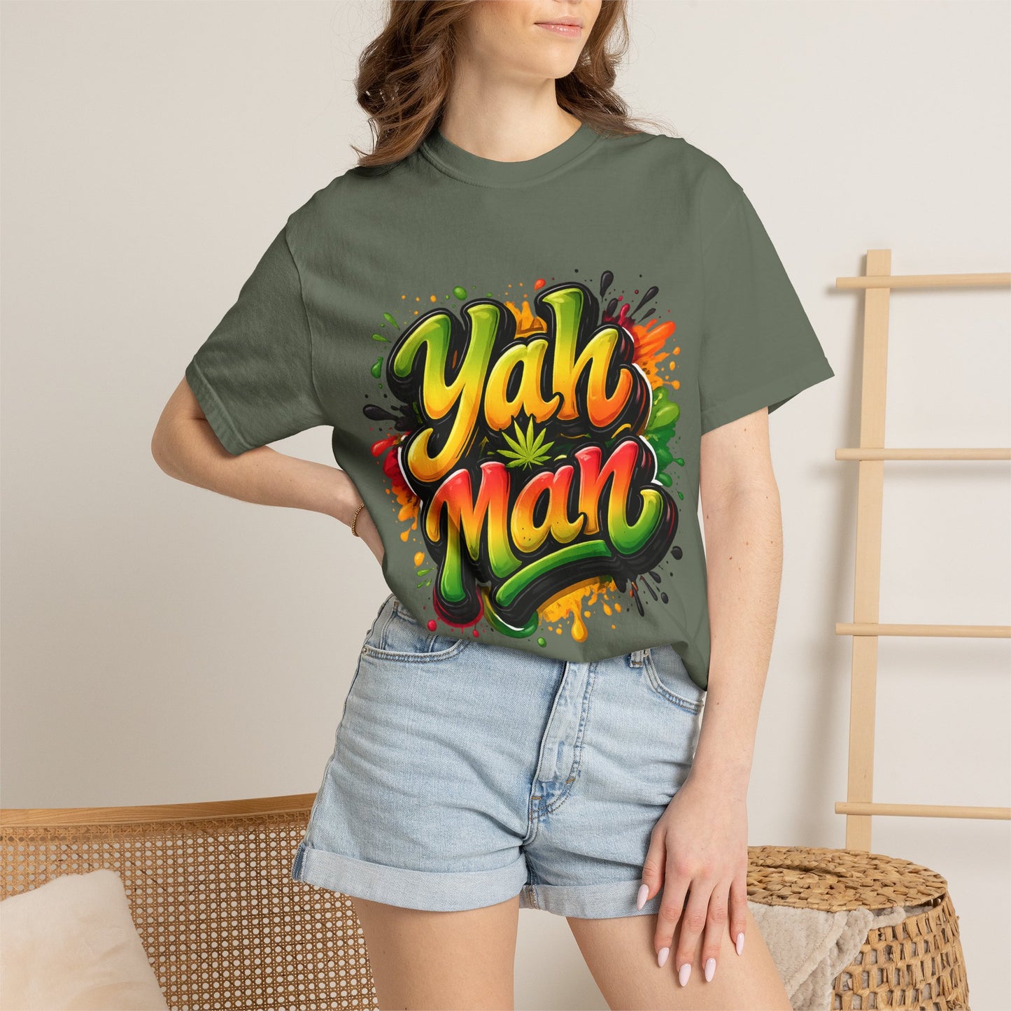 Yah Man T-Shirt - Rasta Vibes