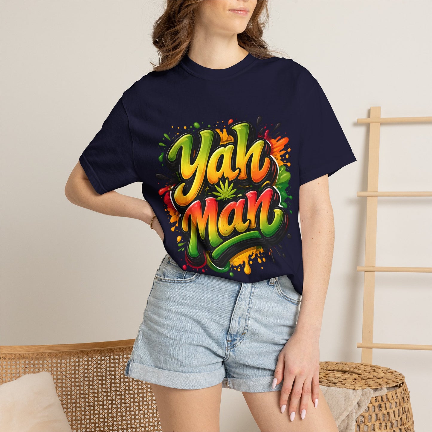 Yah Man T-Shirt - Rasta Vibes