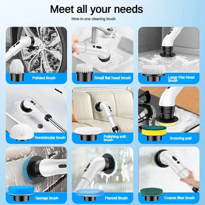 Cordless Spin Scrubber