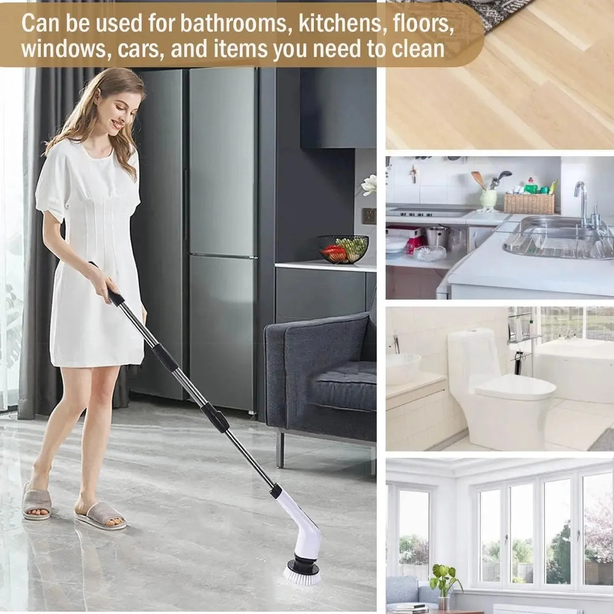 Cordless Spin Scrubber