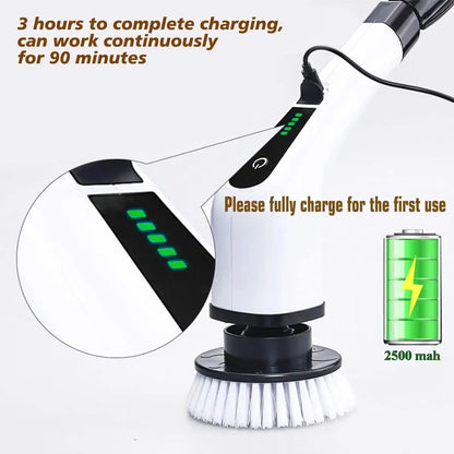 Cordless Spin Scrubber