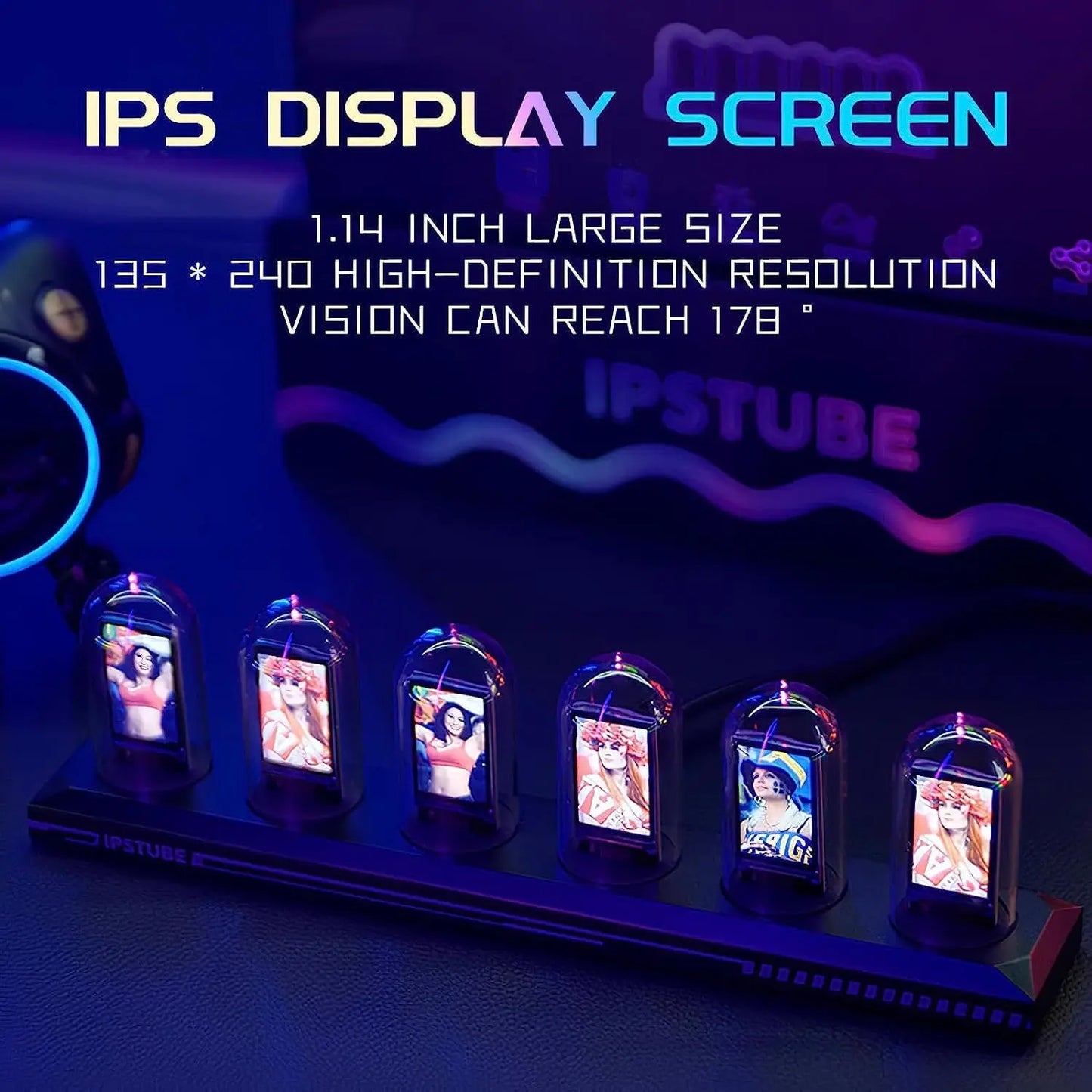 RGB Nixie Tube Clock