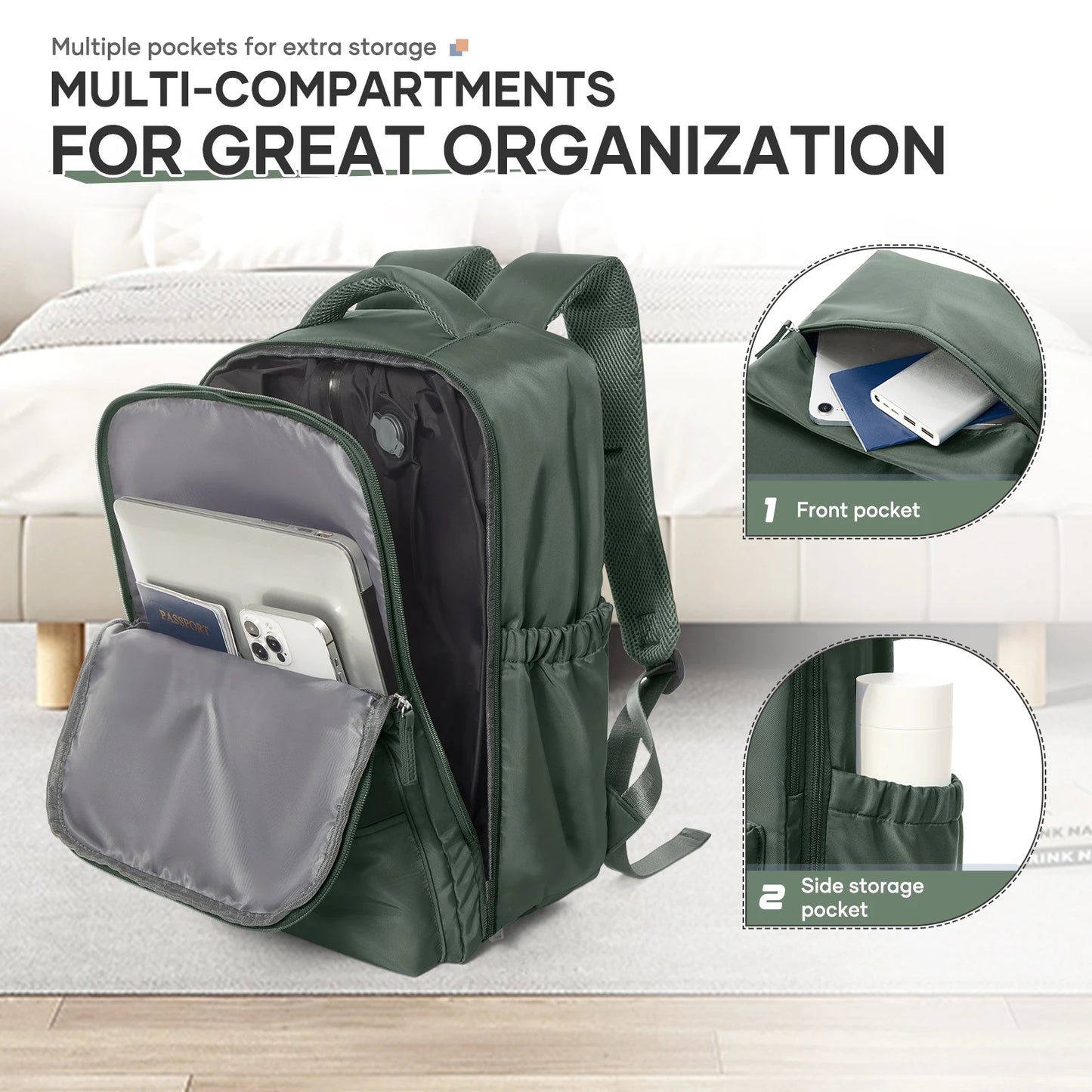 Vacuum Backpack with Pump