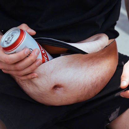 Funny Fat Belly Pouch Waist Bag