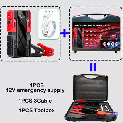 New 12V 99800mAh Car Jump Starter ,Portable Emergency Power Bank