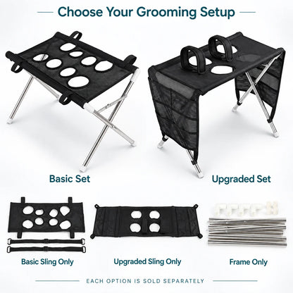 Pet Grooming Hammock Table