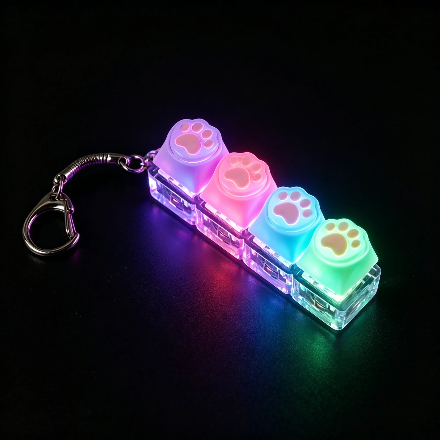 LED Keyboard Keychain