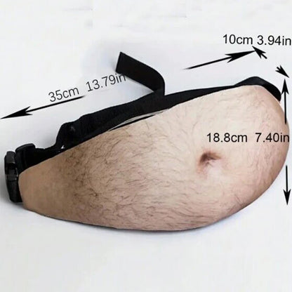 Funny Fat Belly Pouch Waist Bag