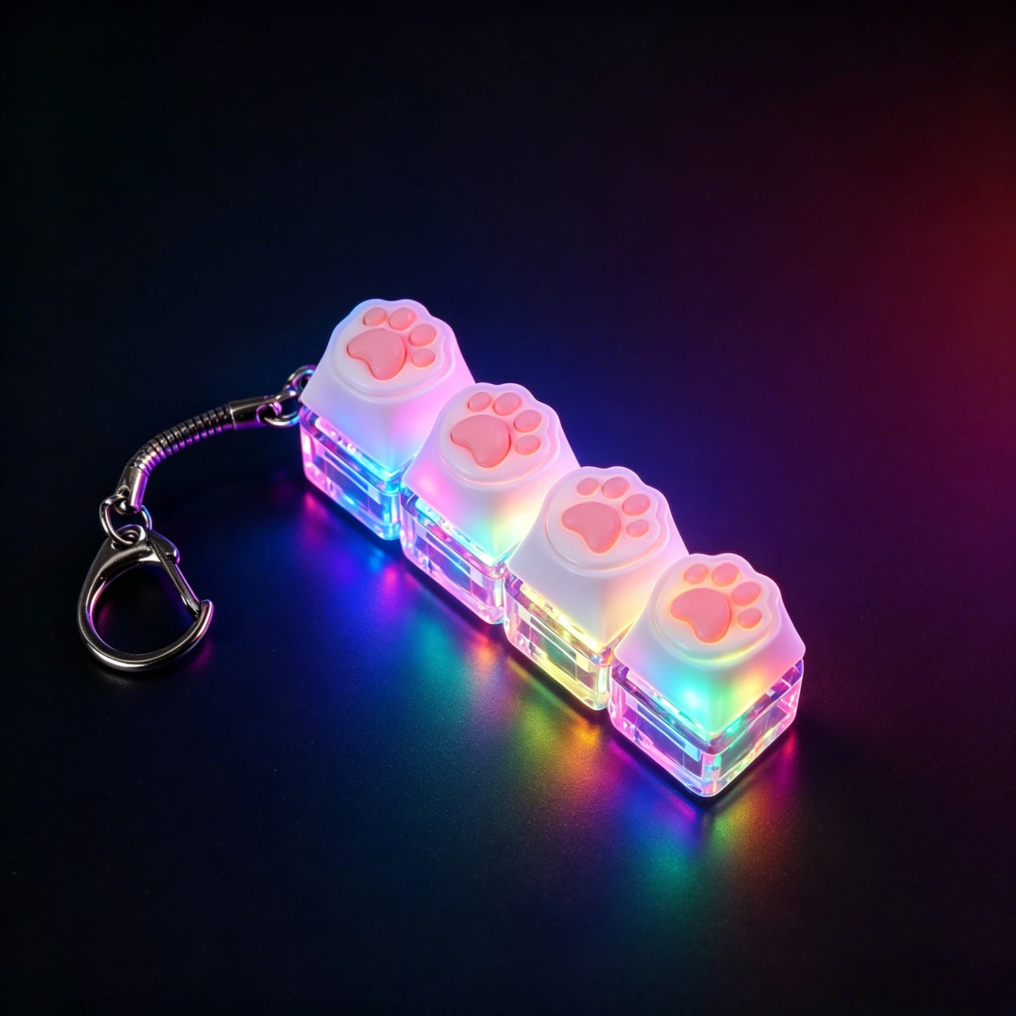 LED Keyboard Keychain