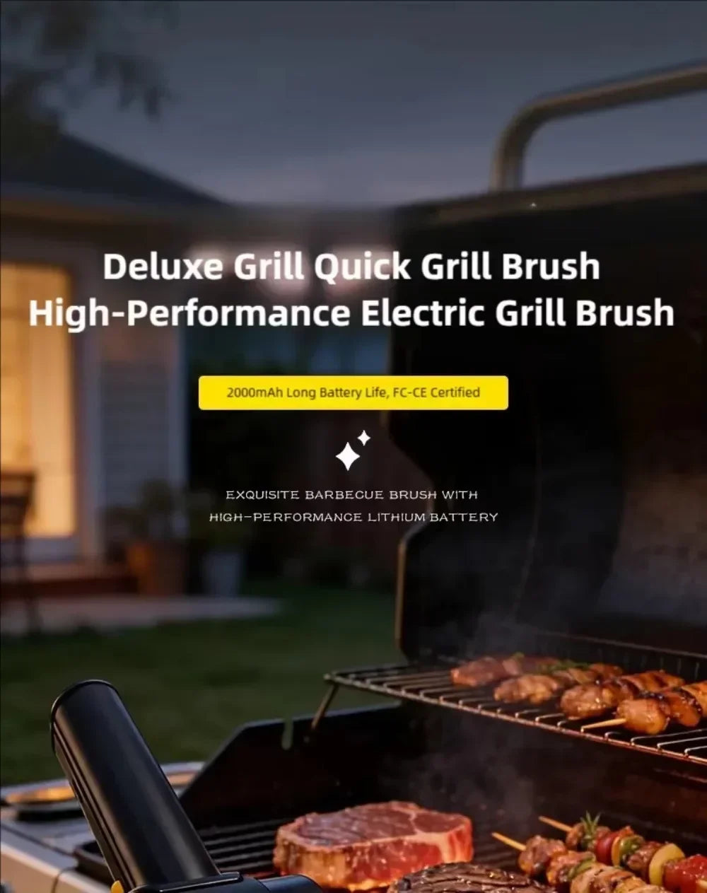 Electric BBQ Clean Brush