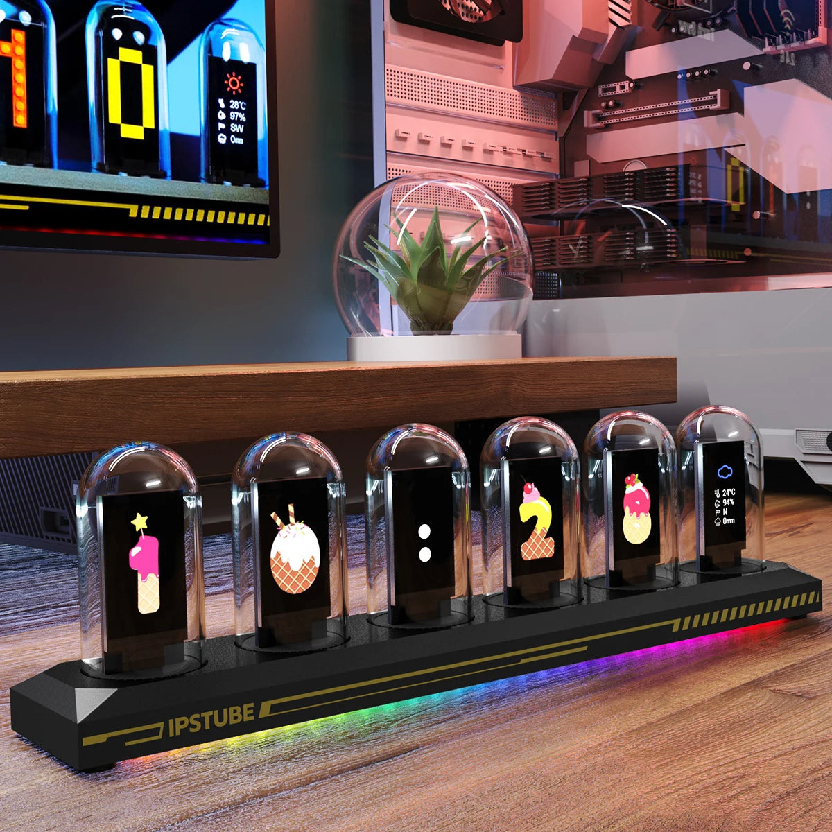 RGB Nixie Tube Clock