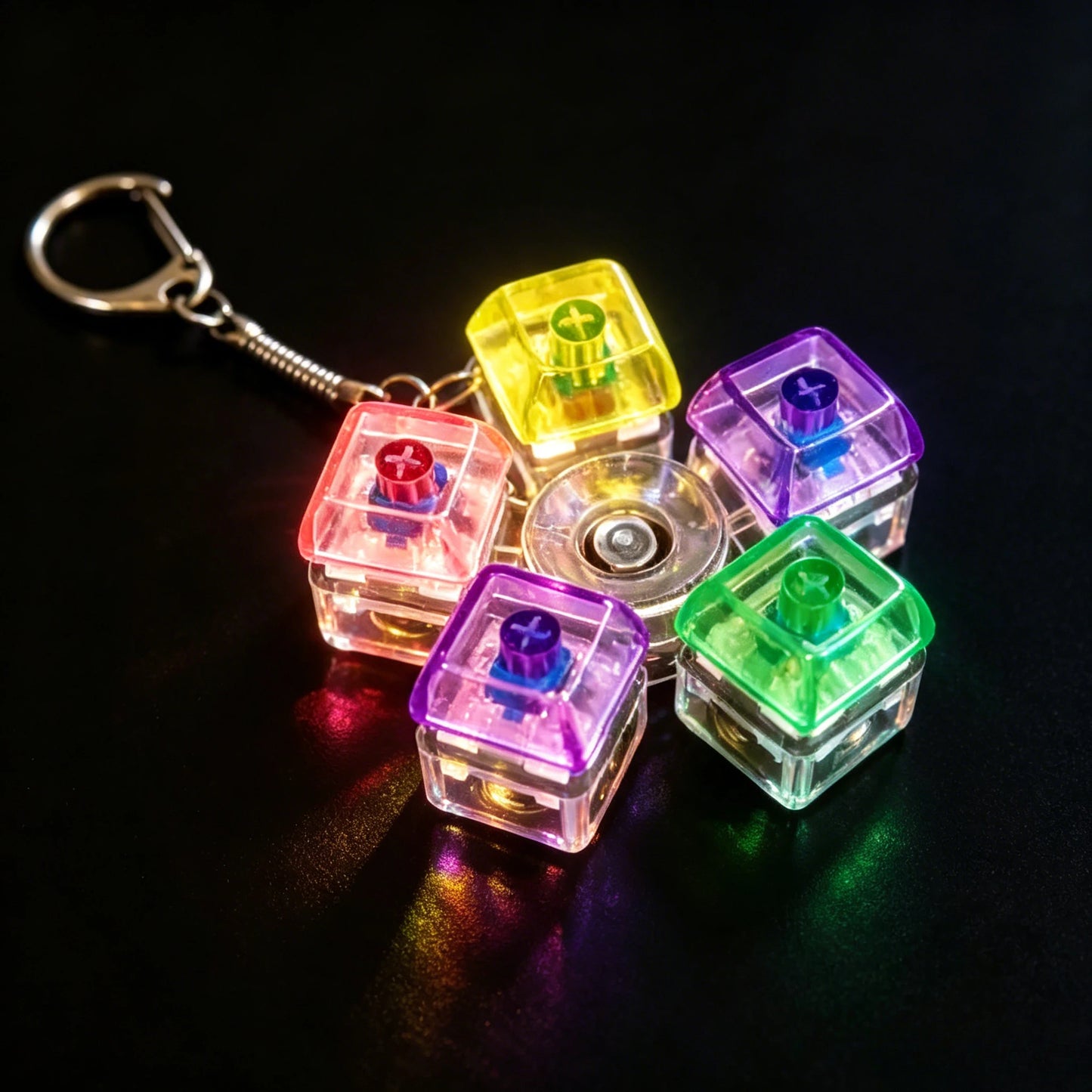 LED Keyboard Keychain