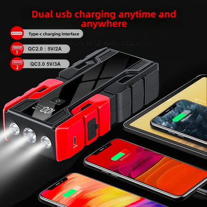 New 12V 99800mAh Car Jump Starter ,Portable Emergency Power Bank