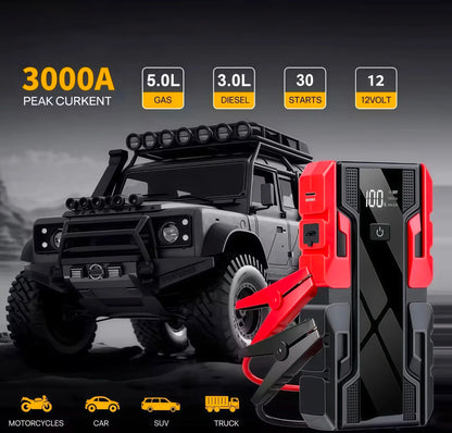 New 12V 99800mAh Car Jump Starter ,Portable Emergency Power Bank