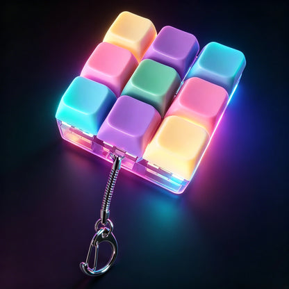 LED Keyboard Keychain