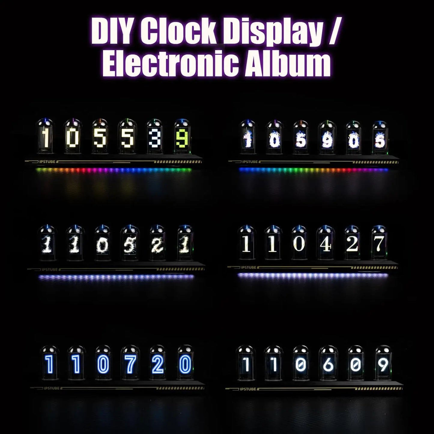 RGB Nixie Tube Clock