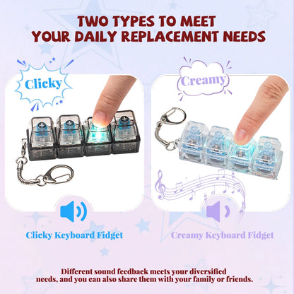LED Keyboard Keychain