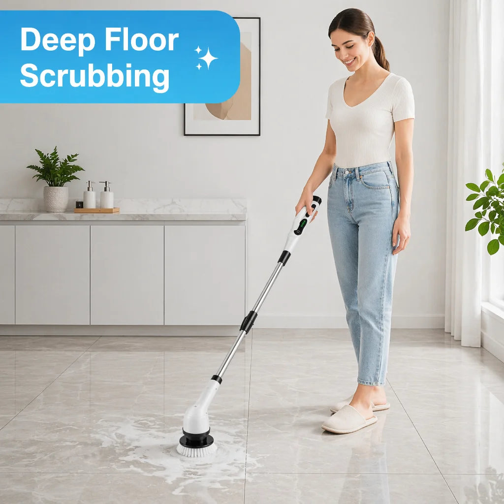 Cordless Spin Scrubber