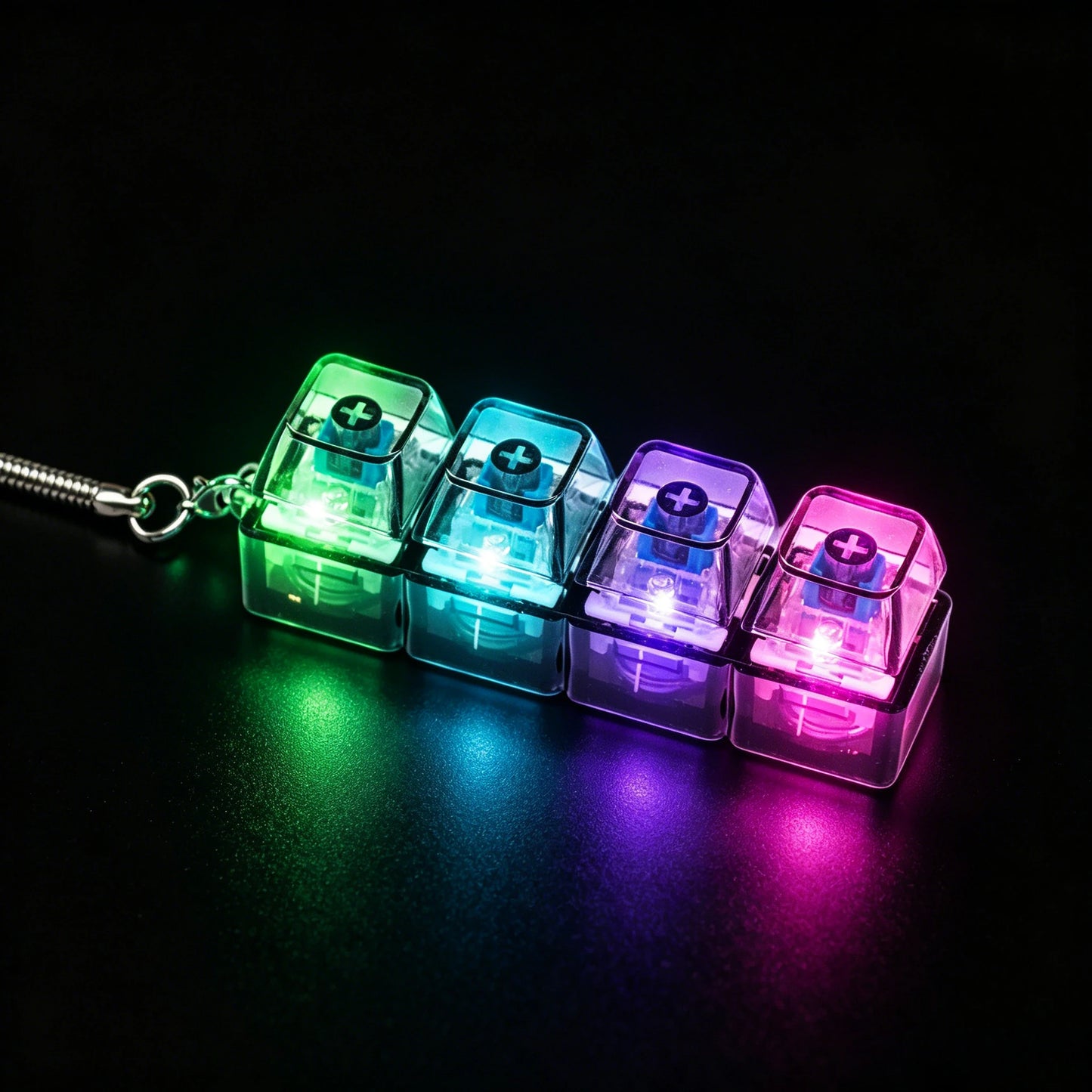 LED Keyboard Keychain