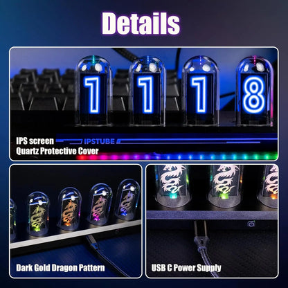 RGB Nixie Tube Clock