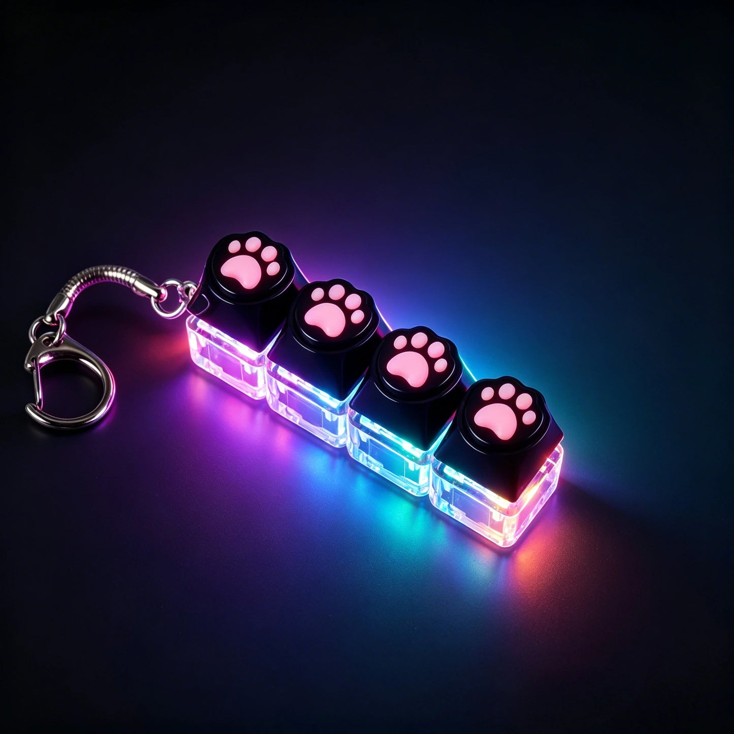 LED Keyboard Keychain
