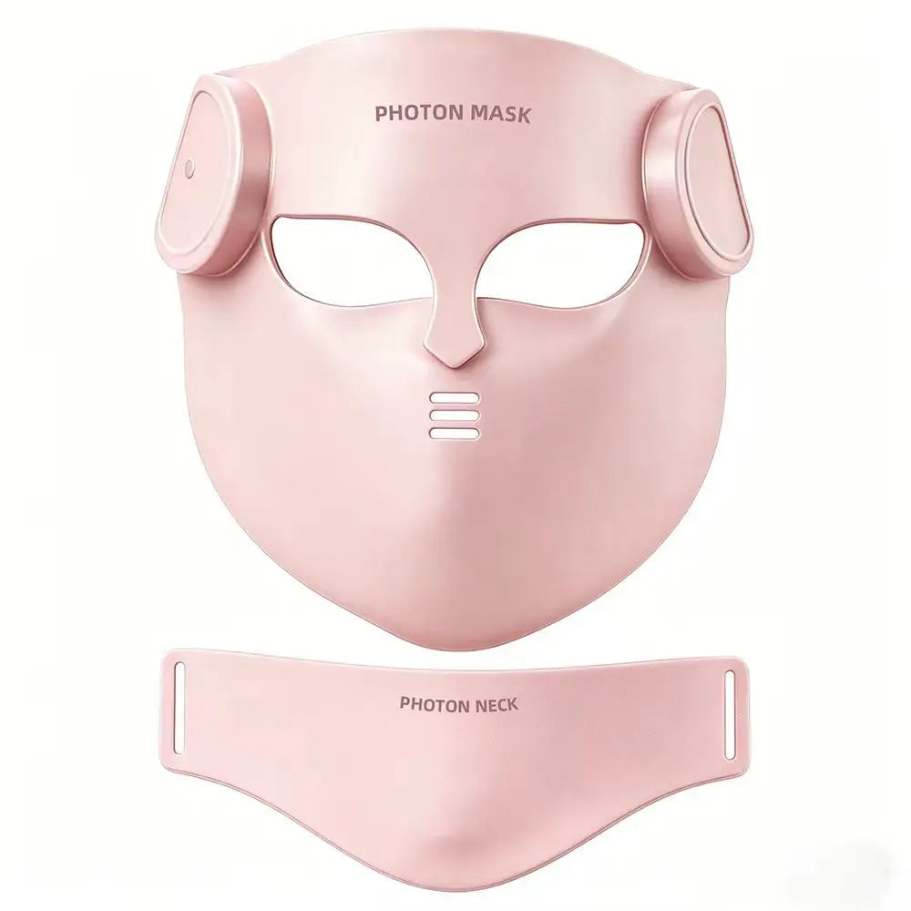 Red Light Therapy LED Face Mask with Neck