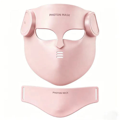 Red Light Therapy LED Face Mask with Neck