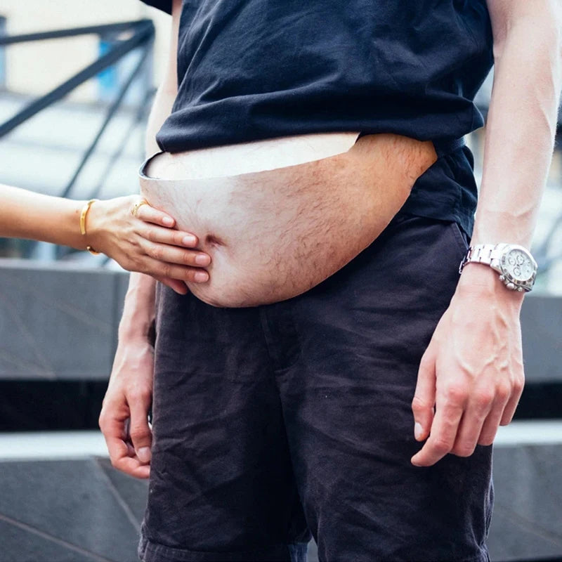 Funny Fat Belly Pouch Waist Bag