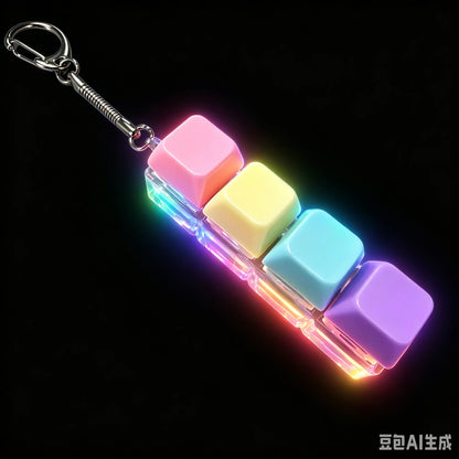 LED Keyboard Keychain