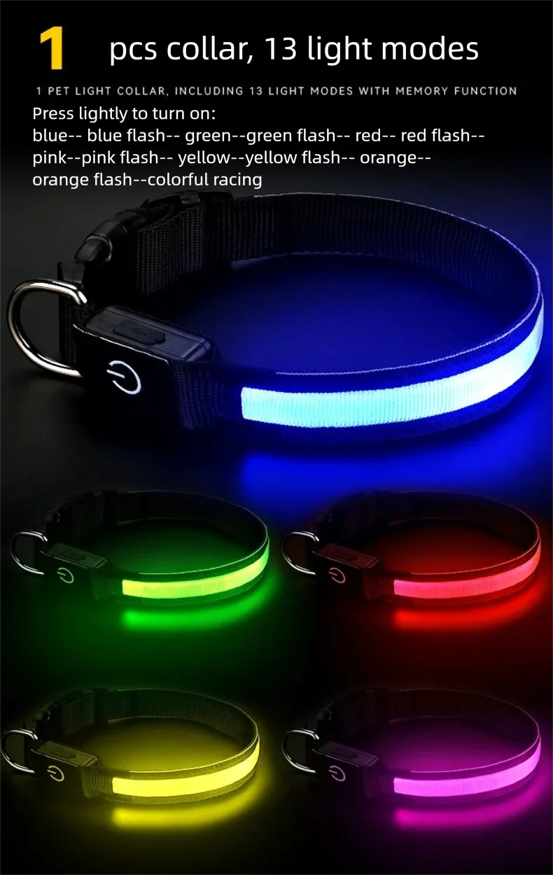 LED Dog Collar