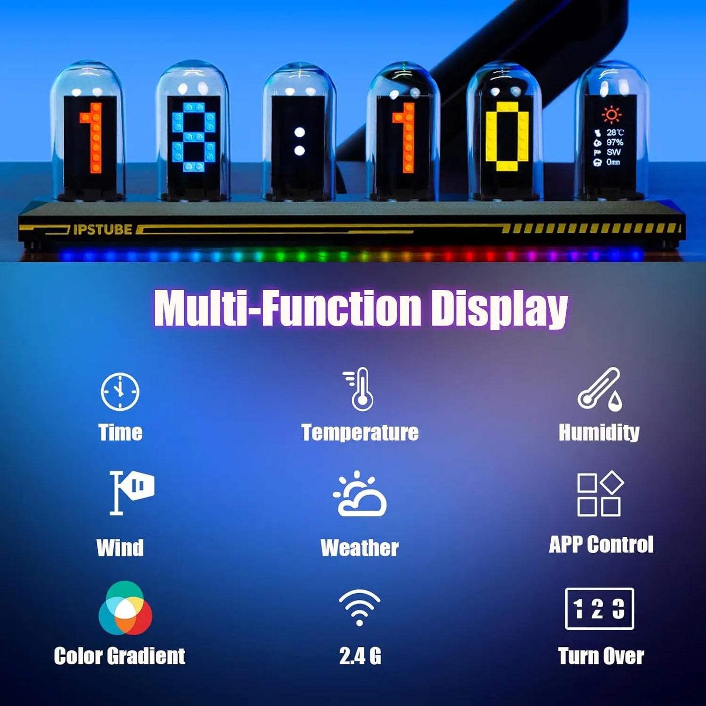 RGB Nixie Tube Clock
