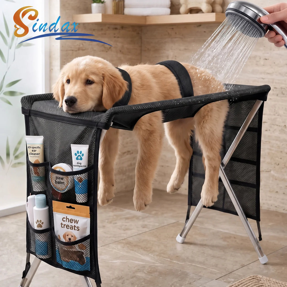 Pet Grooming Hammock Table
